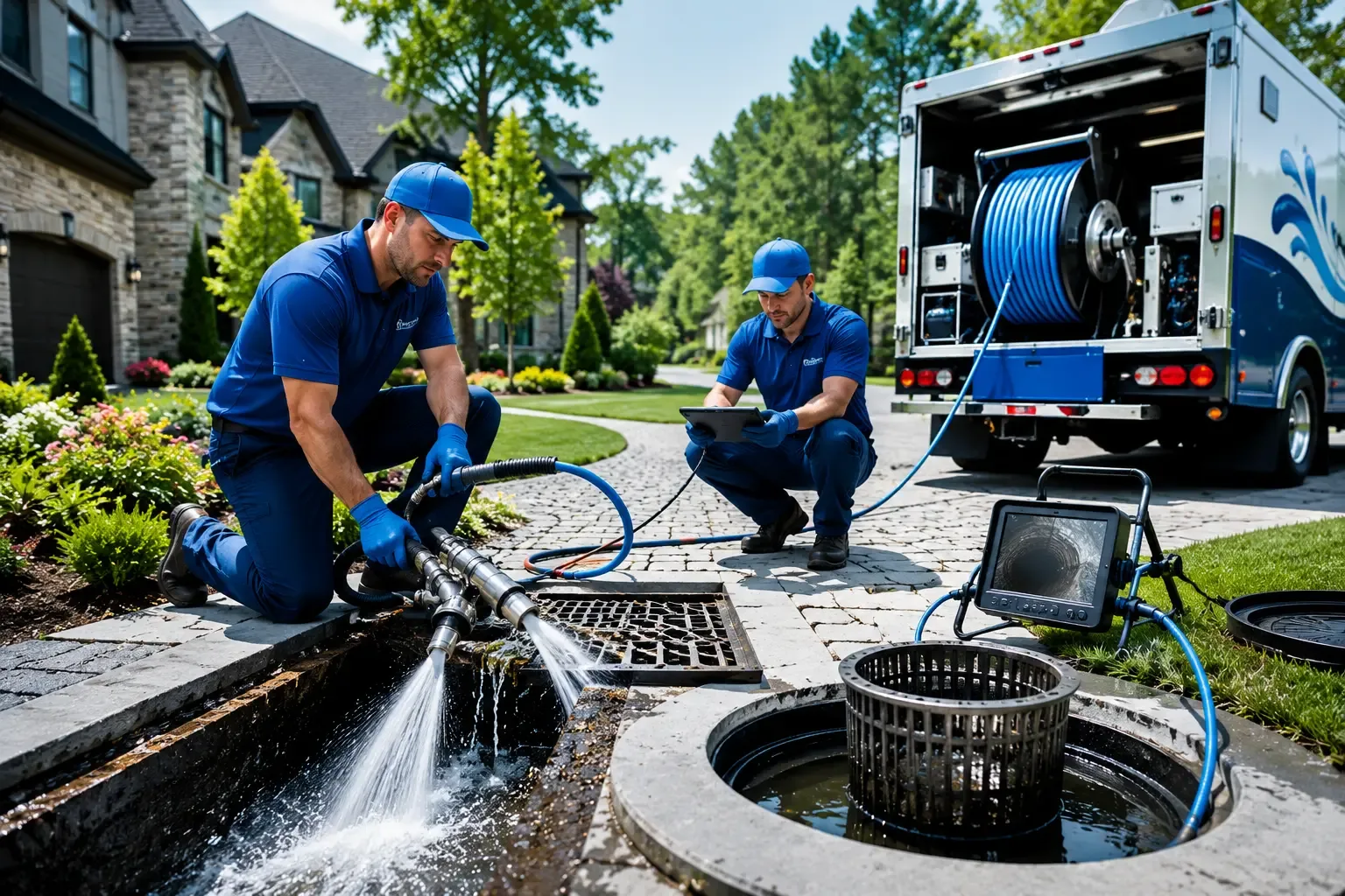 Local outdoor drain cleaning professionals in Crystal Lake, IL