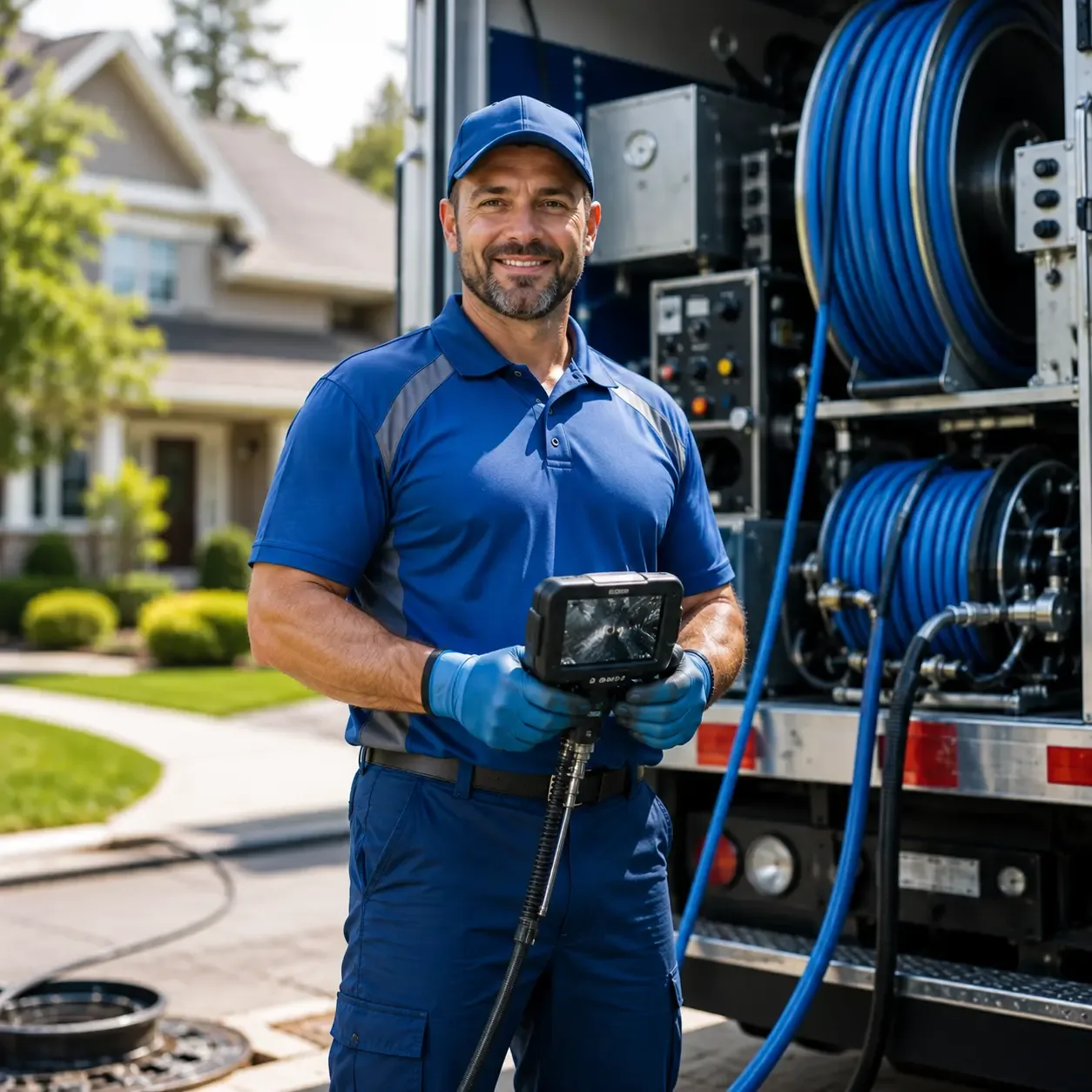 Local outdoor drain cleaning specialists in Crystal Lake, IL